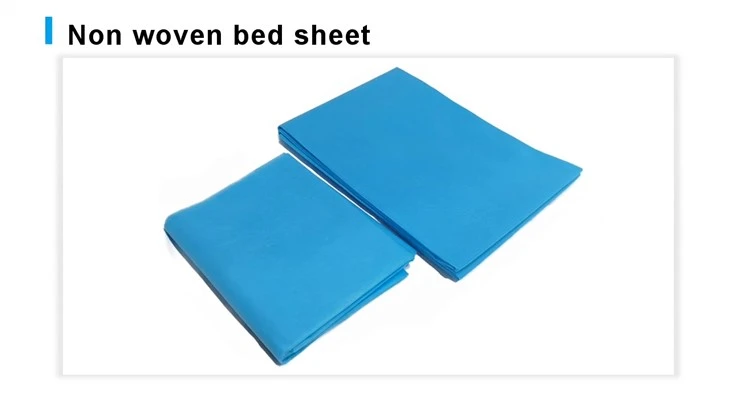 Lençol de cama descartável não tecido