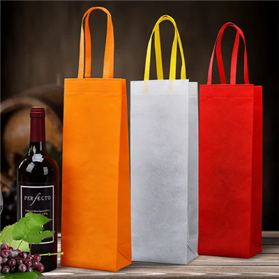 Sacos não tecidos para garrafas de vinho