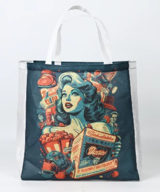 Bolsas coloridas não tecidas de PLA