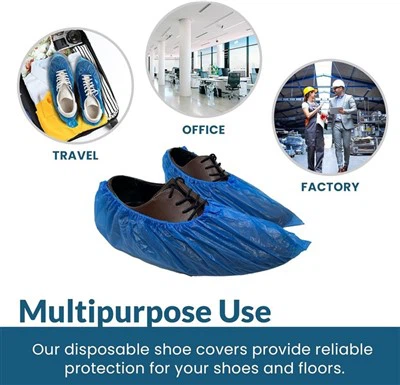 Tampas de sapatos para trabalhadores